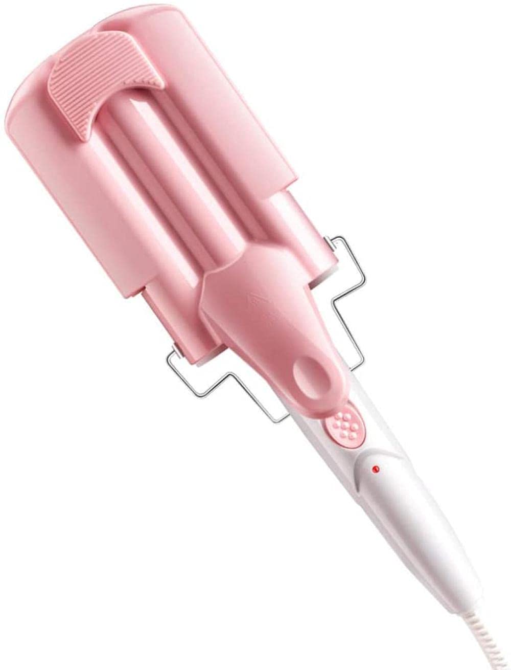 Wave Curling Wand Constant Curling Wand Hair Care Coating Heater Curling Wand Long Short Curling Iron-25mm for Hair
