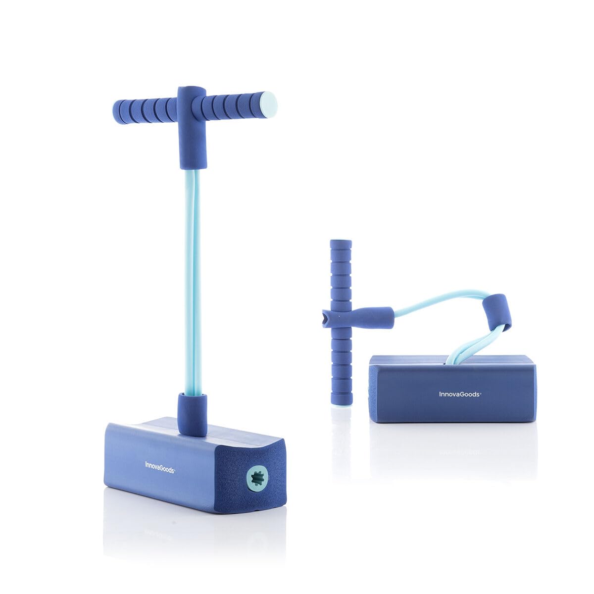 InnovaGoods® Pogo saltarín, Pogo para Actividades Infantiles y Familiares, Ejercicio y Habilidades físicas, Pogo saltarin con Sonido de Brinco, Cumpleaños para Niños +3 Años.