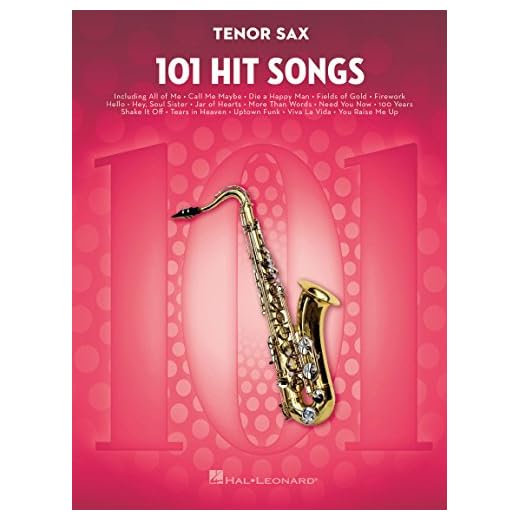 101 hit songs - saxophone tenor: Tenor Sax