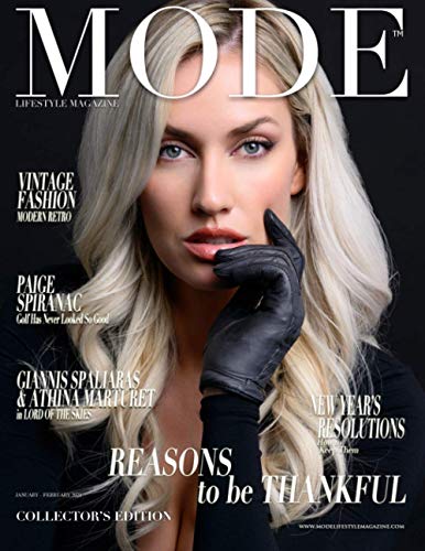 Mode Lifestyle Magazine – Reasons to be Thankful: Collector’s Edition – Paige Spiranac Cover