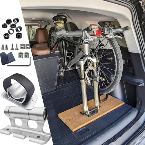 Fijación de portaequipajes para bicicleta con anclaje multiusos ultrarresistente 5