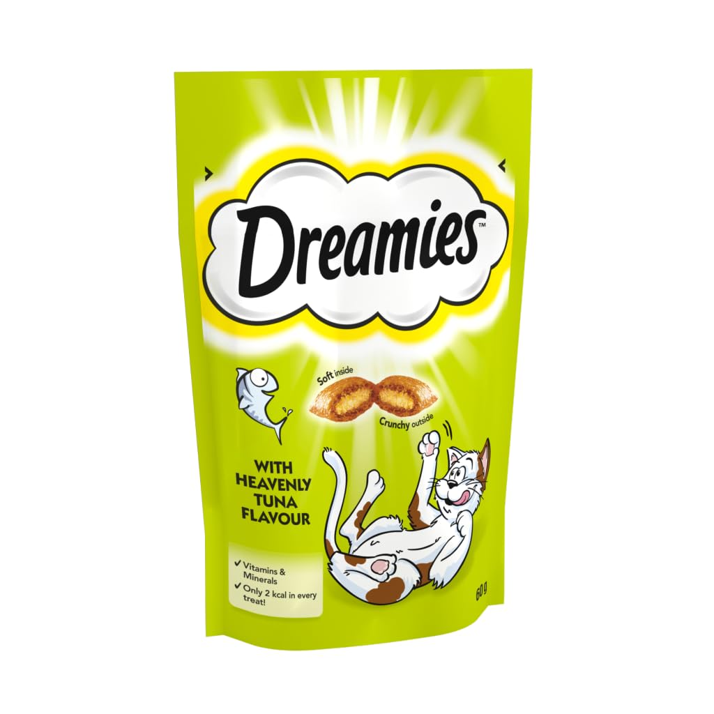 Dreamies Cat Treats Tuna Flavour, 60g
