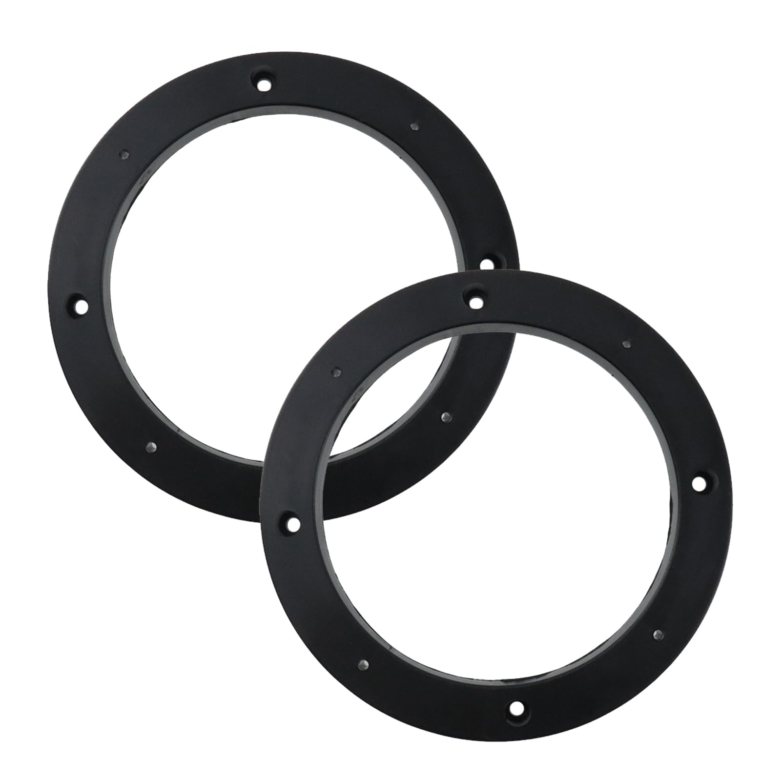 Speaker Spacer,5 Inch ABS Ring Spacer Speaker Grill Subwoofer Spacer Adapter for Auto Car, 13mm Depth,Pack of 2