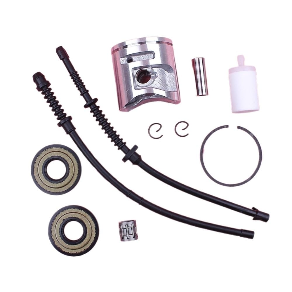 Kit piston 44 mm de rechange pour tronçonneuse 450E avec roulement et joint d'huile haute densité