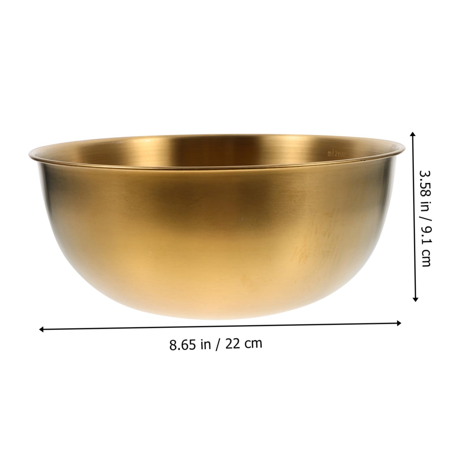 Colador para Lavar Arroz y Escurrir Alimentos de 22cm de Acero Inoxidable Resistente y Seguro Adecuado para Cocina Interior y Camping al Aire Libre