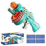 JZDRPTN Pistola Gatling Eléctrica con 40 Dardos de Espuma EVA, Blaster Automático para Niños 7+, Alcance 12-15 m,...