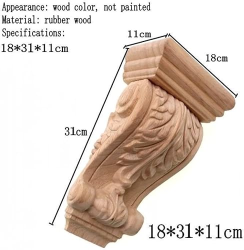 Miniatura 2 de Armario de madera de Roma, apliques decorativos, estigma, tallados, virutas, decoración de boda, miniaturas, manualidades, decoración del hogar, G