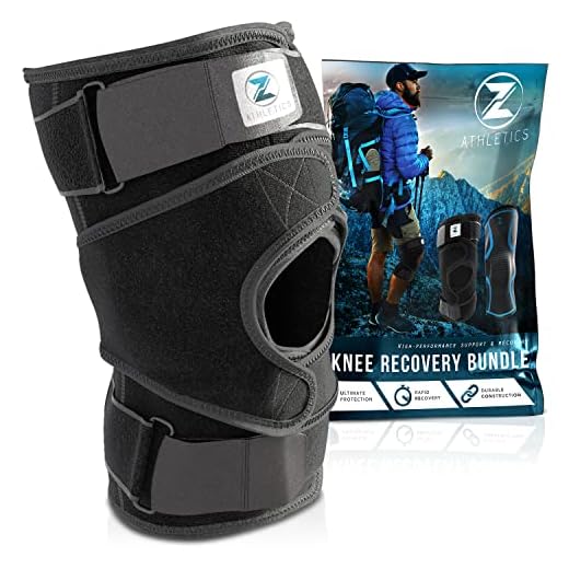 Zenith Knee Brace and Sleeve Bundle - Adjustable Support Braces for Men and Women, Best Neoprene Compression for Knees with Meniscus Tear, Arthritis, Patella, MCL, ACL (Extra-Large)