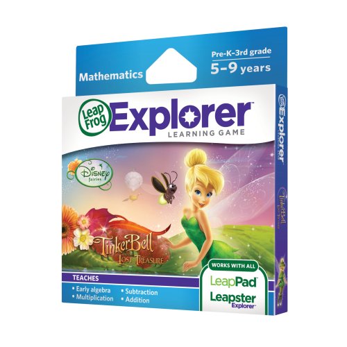LeapFrog Explorer Learning Game: Disney Fairies: Tinker Bell and the Lost Treasure (works with LeapPad & Leapster Explorer)
