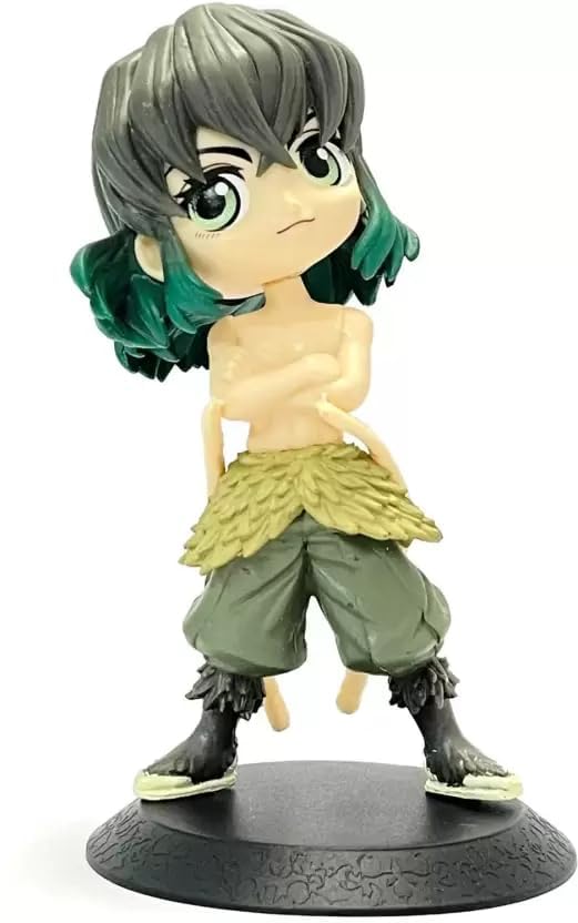 Image of Abelestore Inosuke Hashibira Action Figure- Miniature Toy Figure (Doll) Special Edition for Car Dashboard, Decoration, Cake, Office Desk & Study Table (Pack of 1) (Height- 15cm)