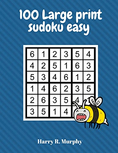 100 Large Print Sudoku Easy