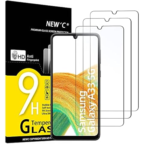 NEW'C Protector Pantalla para Samsung Galaxy A33 5G Cover