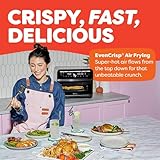 Instant Pot Omni Plus 19QT/18L Toaster Oven Air Fryer, 10-in-1 Functions, Fits 12" Pizza, Crisp, Broil, Bake, Roast, Toast, Warm, Convection, 100+ In-App Recipes, from the Makers of Instant Pot, Black