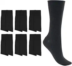 Kit 06 Pares Meia Social Trifil Lisa 100% Poliamida Masculino Adulto
