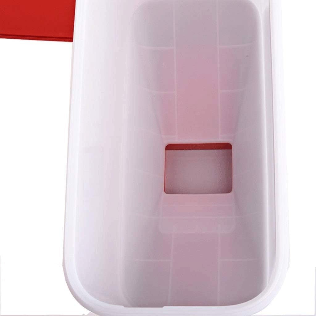 10 kg Sealed Rice Storage Box Grain Beans Wheat Flour Storage Bucket can Measure Rice Moisture, Proof Bucket Household Supplies