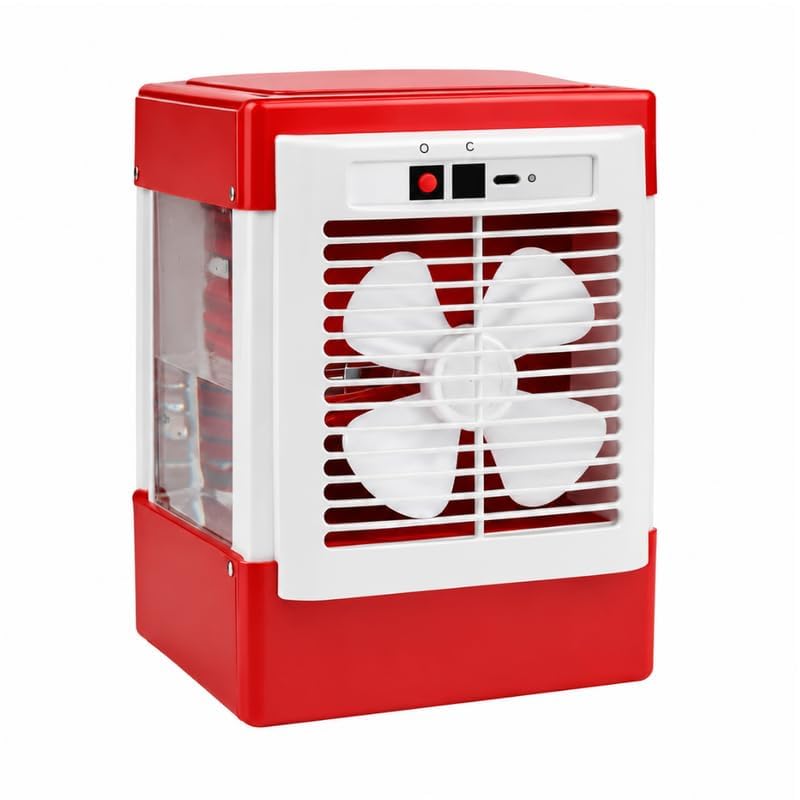Drumstone Mini Air Cooler Rechargeable Portable Personal Cooling Fan with 1.5L Water Tank, USB Charging, Adjustable Speed-(𝐒𝐩𝐞𝐜𝐢𝐚𝐥 𝟏𝟓 𝐘𝐞𝐚𝐫𝐬 𝐖𝐚𝐫𝐫𝐚𝐧𝐭𝐲)-picture-11