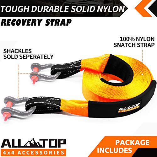 ALL-TOP Recovery Snatch Strap, 3in X 20ft - 35000Lbs, Heavy Duty 100 - View #2