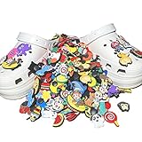 adornos zapatos [Decoración Perfecta] accesorios de zapatos de animación para zapatos, pulseras, bolsas, botellas térmicas o cualquier cosa con agujeros en el tamaño estándar.