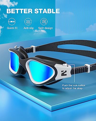 Image of ZIONOR Swim Goggles, G1 SE Swimming Goggles Anti-Fog for Adult Men Women