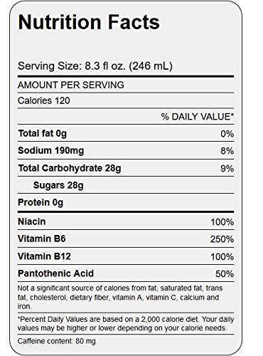 Liquid Ice Energy Drink Regular, 8.3 Fl Oz (Pack Of 24) #TOP3