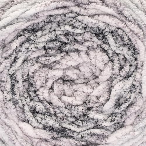 Image of Bernat Blanket Ethereal Stripes Cloudy Yarn - 2 Pack of 300g /10.5oz - 100% Polyester - #6 Super Bulky - 220 Yards - Knitting /Crochet