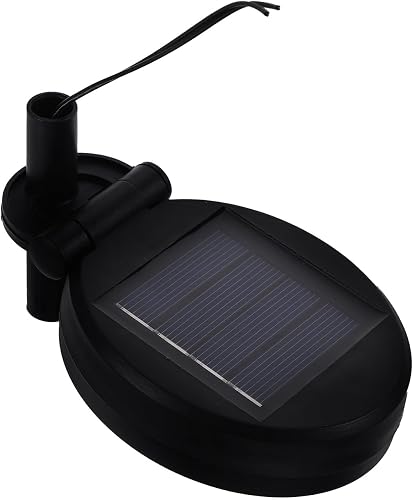 UKCOCO 2 Pcs Rotatable Replacement Solar Panel for Outdoor Lights, Adjustable An