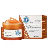 Gel lenitivo all'olio di emù e curcuma, per applicazione topica e massaggio nell'ambito della routine di cura del corpo,1PCS