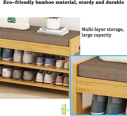 Banc de rangement à chaussures pour entrée accueillante et moderne - 5