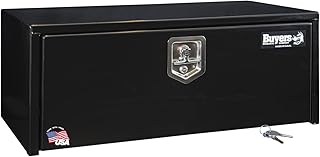 Buyers Black Steel Underbody Truck Tool Box 1