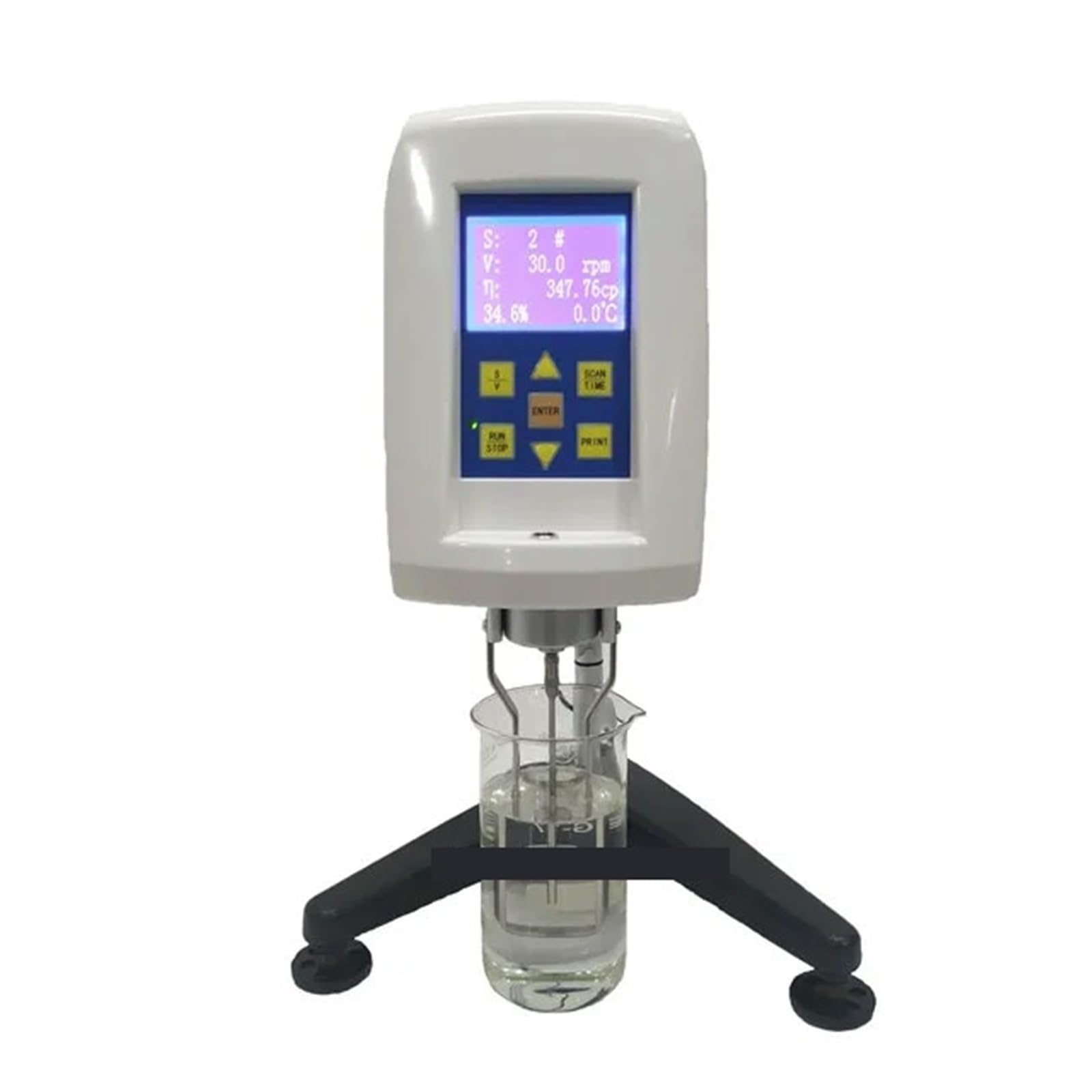 Viscosimètre rotatif avec écran tactile, vitesse Variable 1-100.000MPa.S, testeur de viscosité rotatif à affichage numérique(DH-DJ-9S)