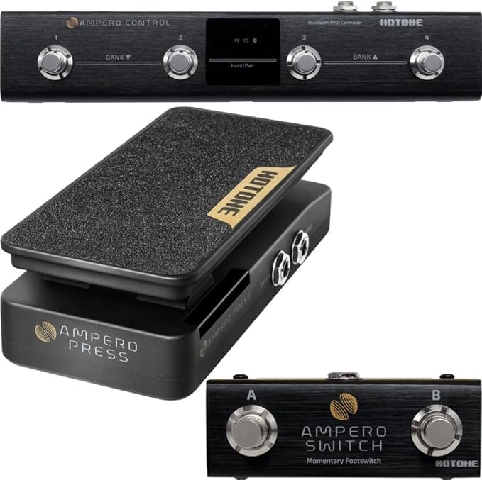 【HOTONE】 AMPERO CONTROL MIDI Amazon.com: HOTONE MIDI Foot Controller Pedal Bluetooth
