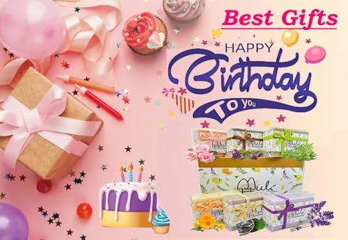 Natural-Handemade-Bar-Soap-for-Men-and-Women-with-Essential-oils-Scented-Bar-Soaps-for-Bath-Fragrance-Gift-Set-Pack-of-6-Comfrey-Rose-Marseille-Calendula-Dead-Sea-Mud-Artemisia-Argyi-Lavender Natural Handemade Bar Soap for Men and Women with Essential oils Scented Bar Soaps for Bath Fragrance Gift Set Pack of 6 Comfrey Rose Marseille Calendula Dead Sea Mud Artemisia Argyi Lavender