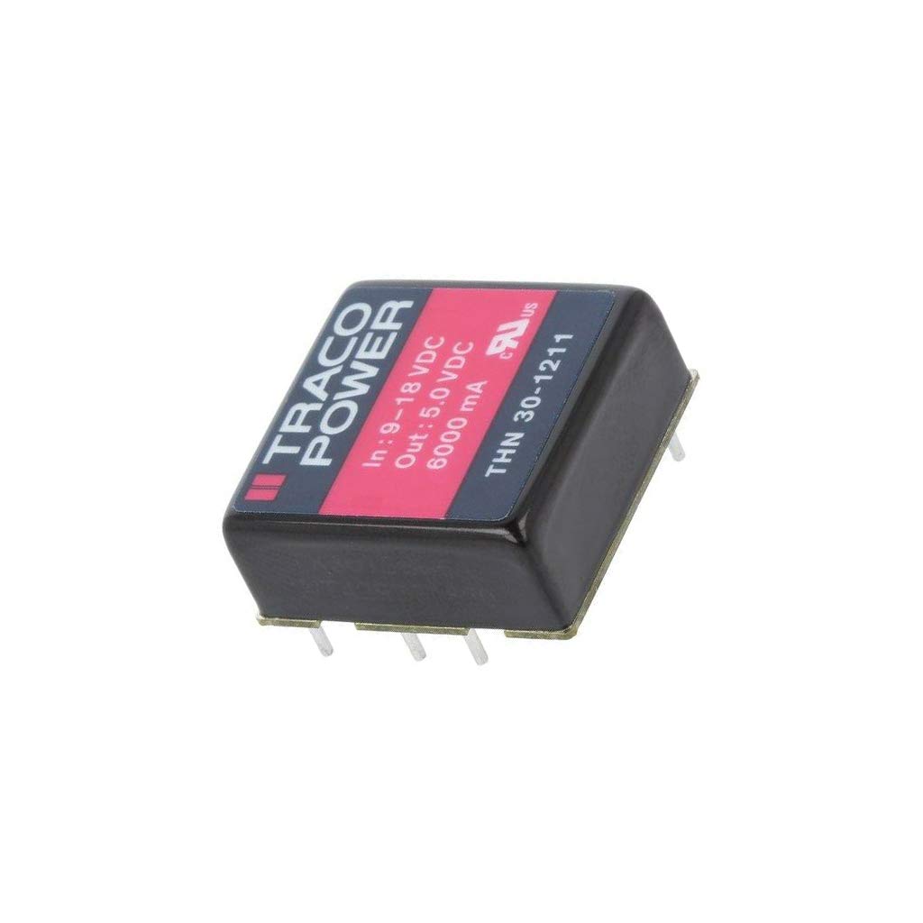 THN30-1211 Convertidor DC/DC 30 W Uin9÷18V 5VDC Iout6000mA 1"x1" 16.5 g