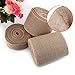 10M 5cm/10cm/15cm Juteband Stoffrolle, Vintage Tischläufer Hessische Jute Tischband für DIY-Handwerk Hochzeit Haus Dekor (10cm)
