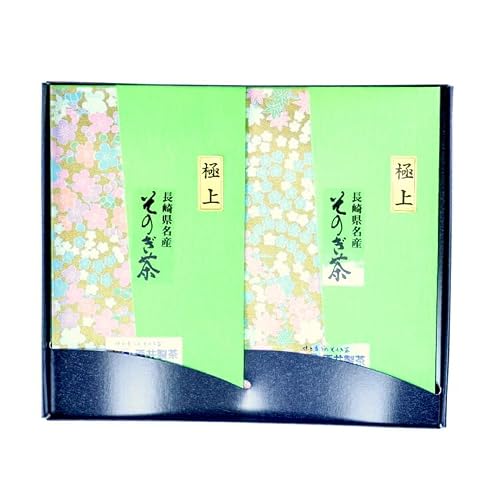茶 緑茶 新茶 そのぎ茶 (極上) 100g 2袋入り 総計200g [まるせい酒井製茶 長崎県 東彼杵町 hs42bag370009]