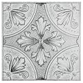 Main Street – 24-Pack of 8 x8 Peel and Stick Backsplash Wallpaper Tiles Removable Self Adhesive Wall Tile for Kitchen, Renter-Friendly for Your Home and DIY Projects (White Painted Fleur)