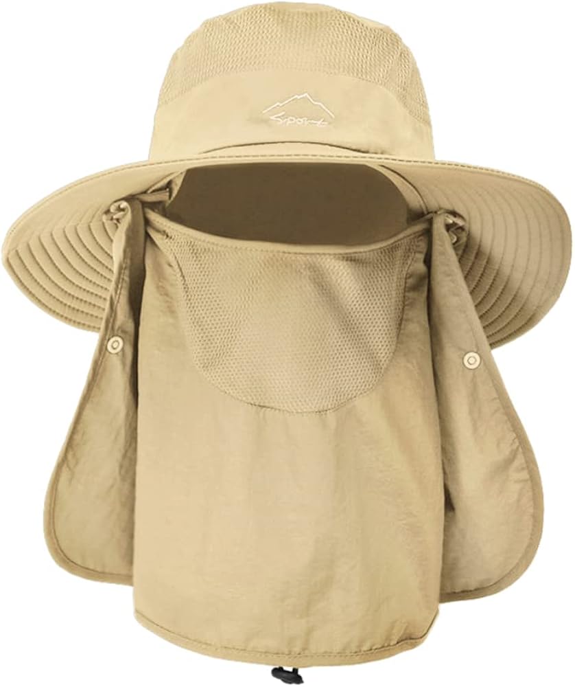Amazon | [Ladruph] サファリハット uvカット メンズ 大きい