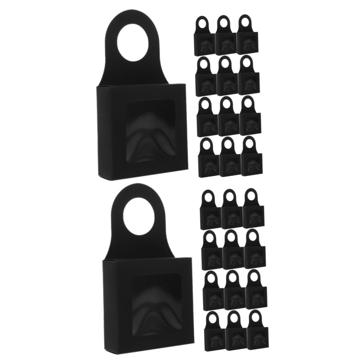 Boîtes à vin avec fenêtre Cabilock suspendues pour coffret cadeau raffiné