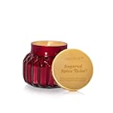 Royal Gem Holiday Candles - Jar Candles - Soy Wax Blend with Glass Candle Holder - Scented Candles for Home (Sugared Spice Twist, 8 oz)
