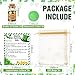 Leitee 24 Set St. Patrick's Day Leprechaun Trap Kit 48 Shamrock Coins 24 Leprechaun Letter 24 Mini Lucky Gold Glitter Bottle DIY Leprechaun Trap Crafts Kit for St. Patrick's Day Party Decorations
