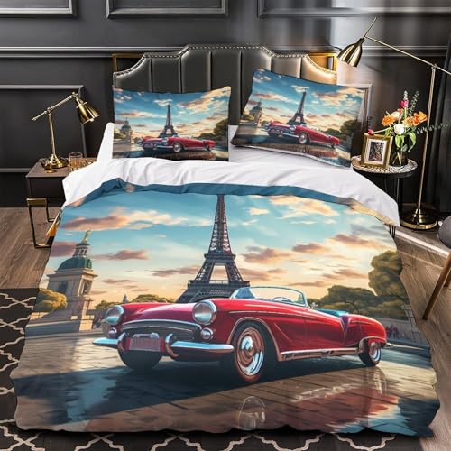 TNSGHAVED Controlador de Videojuegos Funda de Edredón Juego de 3 Piezas Suave Estampado 3D Incluye Fundas de Almohada Antialérgica Garabato Dibujado a Mano Funda Edredon for niña King（220x240cm）