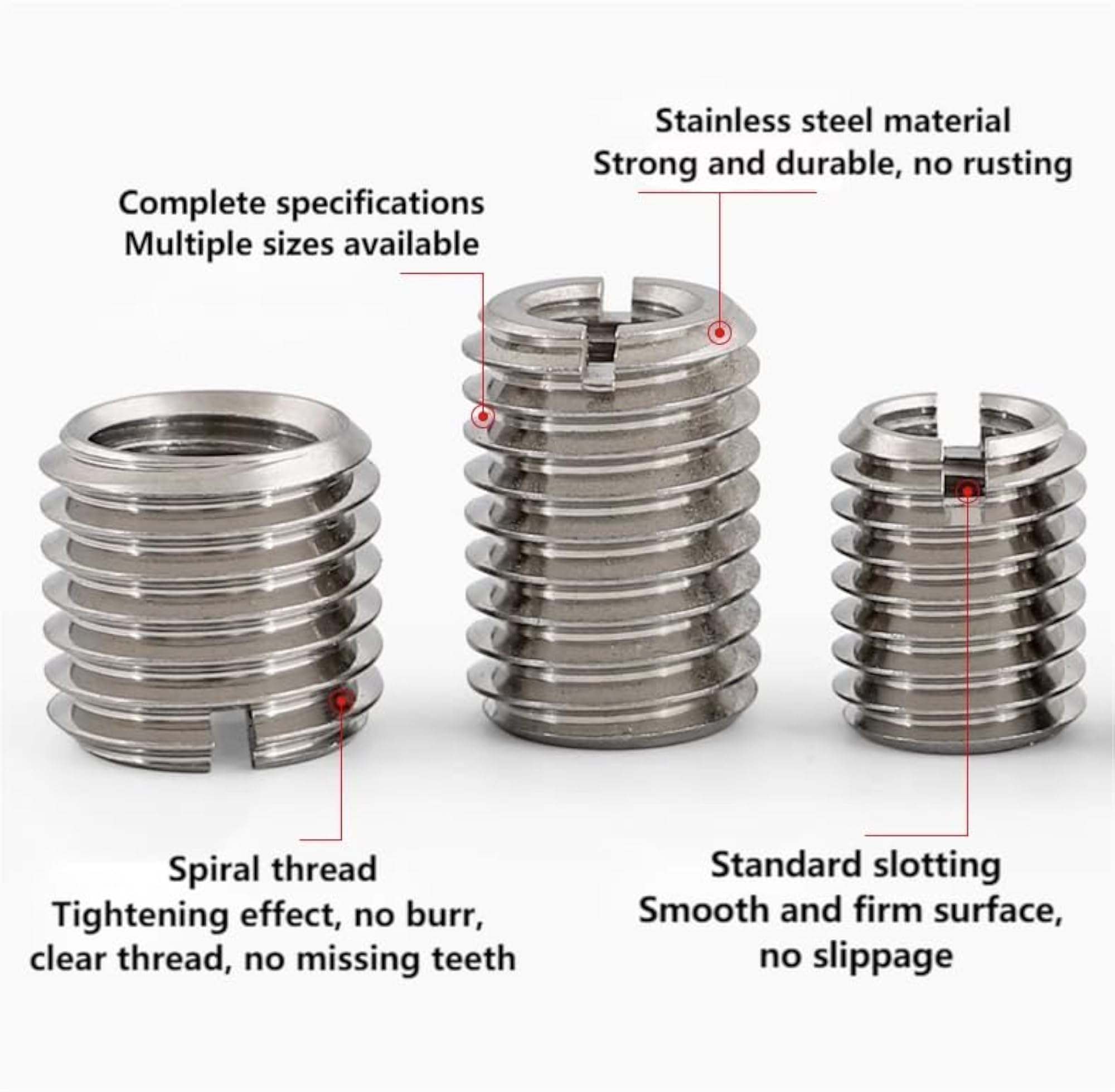 10PCS Thread Reducing Nuts, M16×2, External Thread M20×2.5