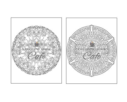 125 Mandalas: An Adult Coloring Book Featuring 125 of the World's Most Beautiful Mandalas for Stress Relief and Relaxation - Image 21