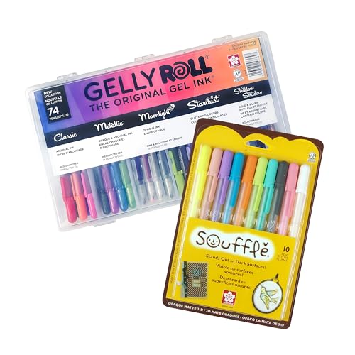 SAKURA Gelly Roll Gel Pens - Gift Set - Assorted Colored Ink with...