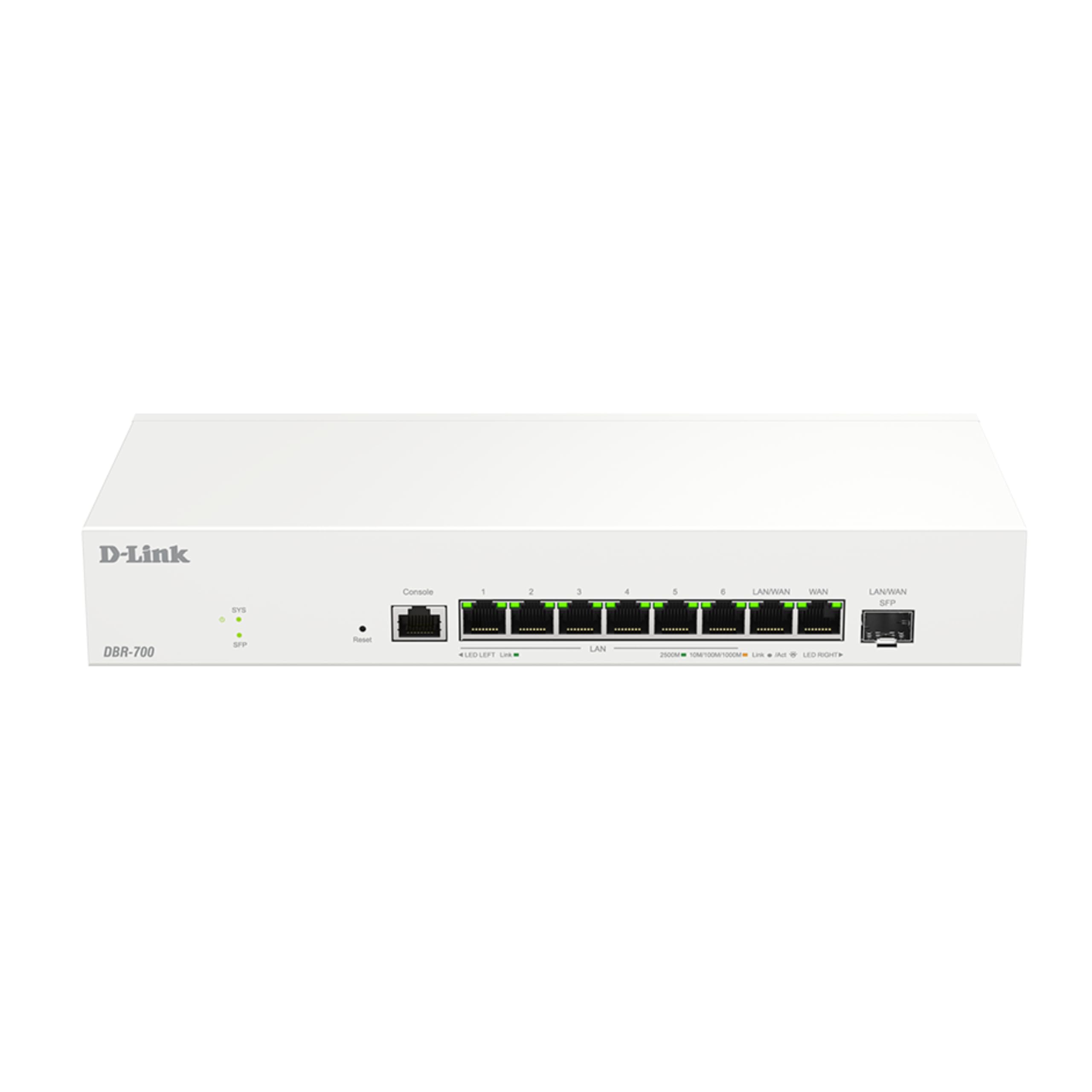 D-Link Guardian 700 Pro Multi-Gig Router with SFP (DBR-700), Premium Router with Multi-WAN Failover, SPI Firewall, 8X 2.5GbE LAN with SFP, VPN, and Centralized Access Point Management (up to 15 APs)-image-46