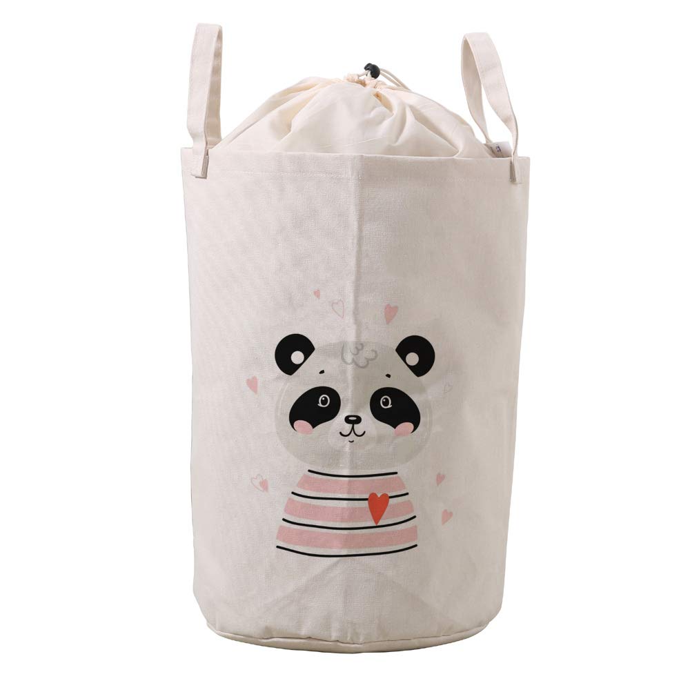 Bolsa de baño de lino impermeable para piscina y playa con oso