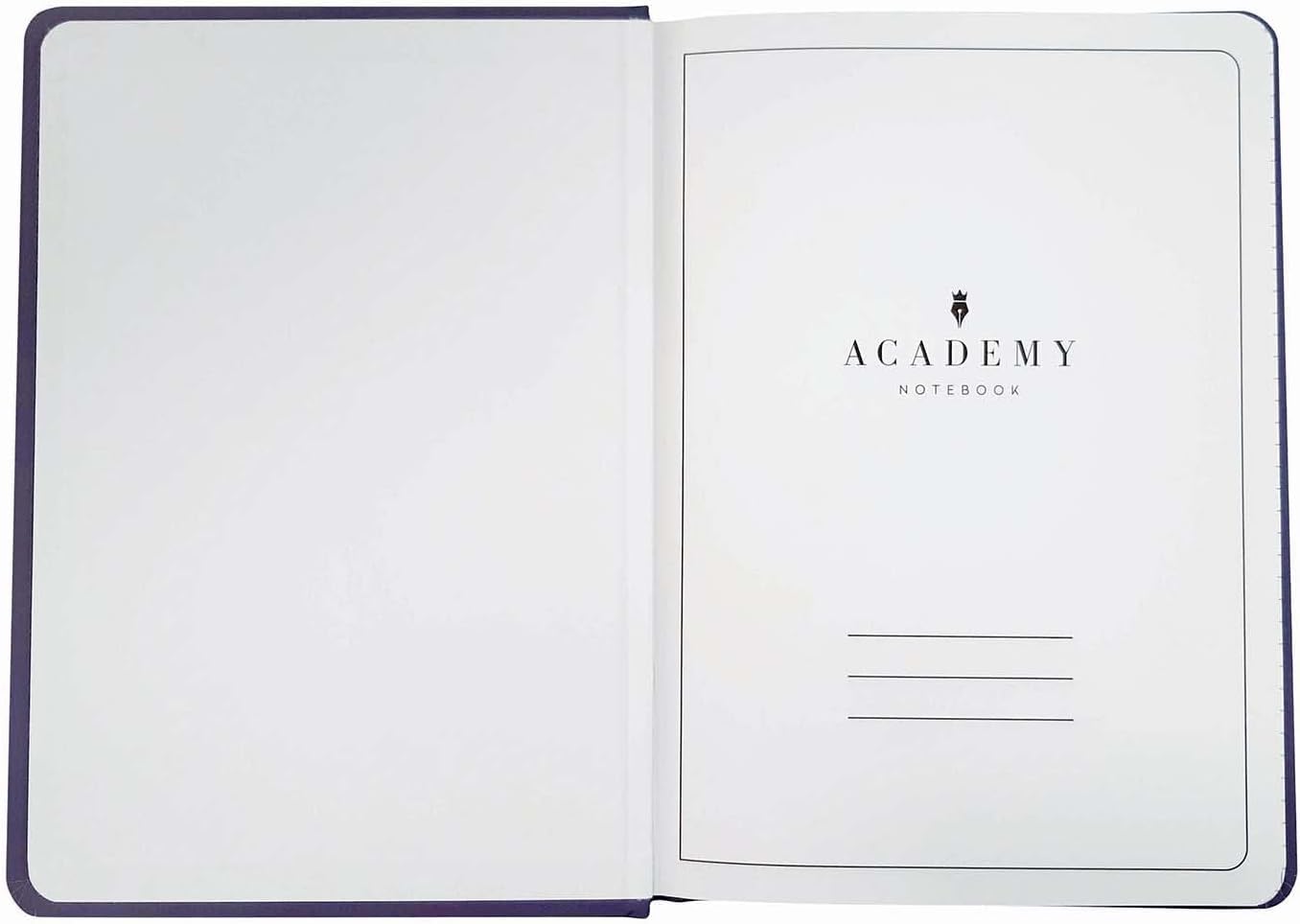 Interdruk 5 taccuini con copertina rigida, formato A4, 96 fogli, 90 g/m², accademia