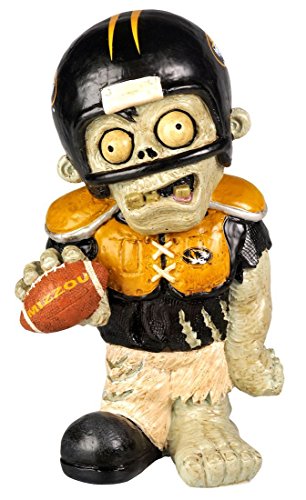FOCO Forever Collectibles NCAA Missouri Tigers Zombie Figurine, Team Color, One Size