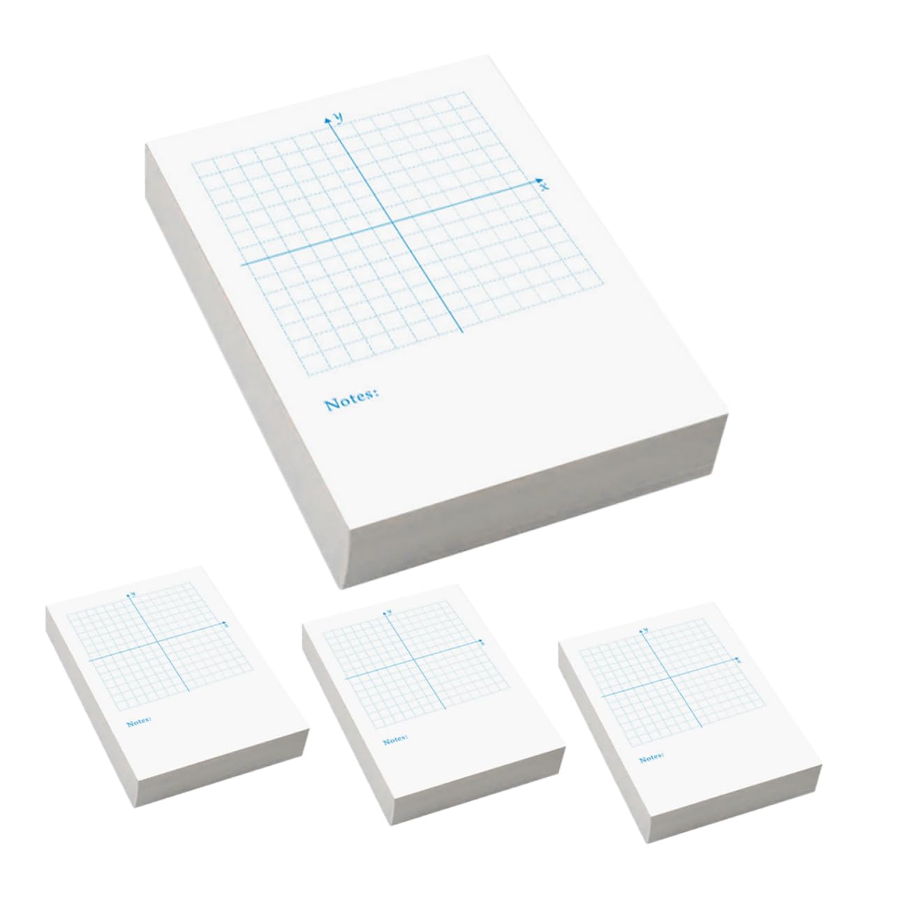 Operitacx 4 Piezas Cuaderno de Práctica Matemática Xy de Cuadernos Ejercicios de Matemáticas Hojas de Dibujo y Práctica Doble Académico