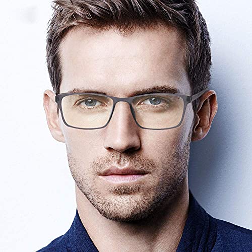 TERAISE Óculos de leitura pacote com 4 óculos de leitura com bloqueio de luz azul para computador, ó